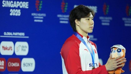 游泳世锦赛最新奖牌榜：中国队位列第1 澳大利亚第2美国第6