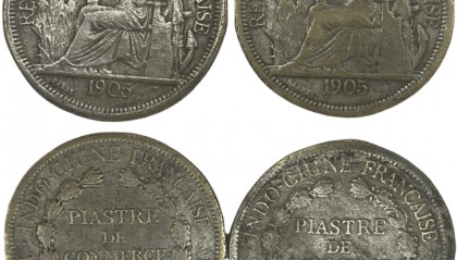 作为一种历史载体映射出一个时代的缩影：坐洋币一对