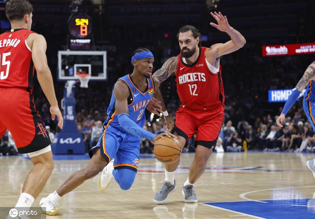 杜兰特23分六犯申京39+11+7 雷霆双加时逆转火箭